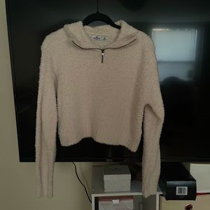 Super Soft Quarter-Zip Sweater from Hollister, XS